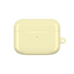 Light Yellow AirPod Case, Stylish Wireless Earbud Covers, Trendy AirPod Accessory for Durable Protection