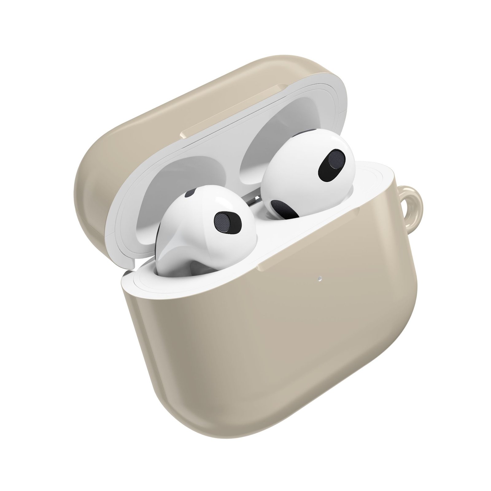 Stylish Grey AirPod Case, Trendy Wireless Earbud Cover, Protective Tech Case - Image 3
