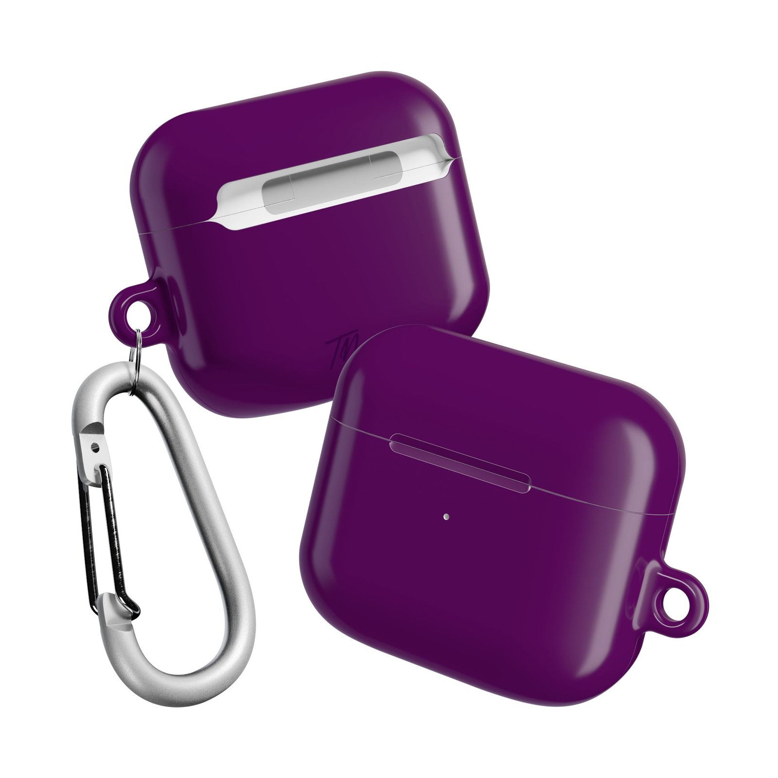 Stylish Purple AirPod Cases, Trendy AirPod Accessory, Durable Earbud Cover for Protection - Image 4