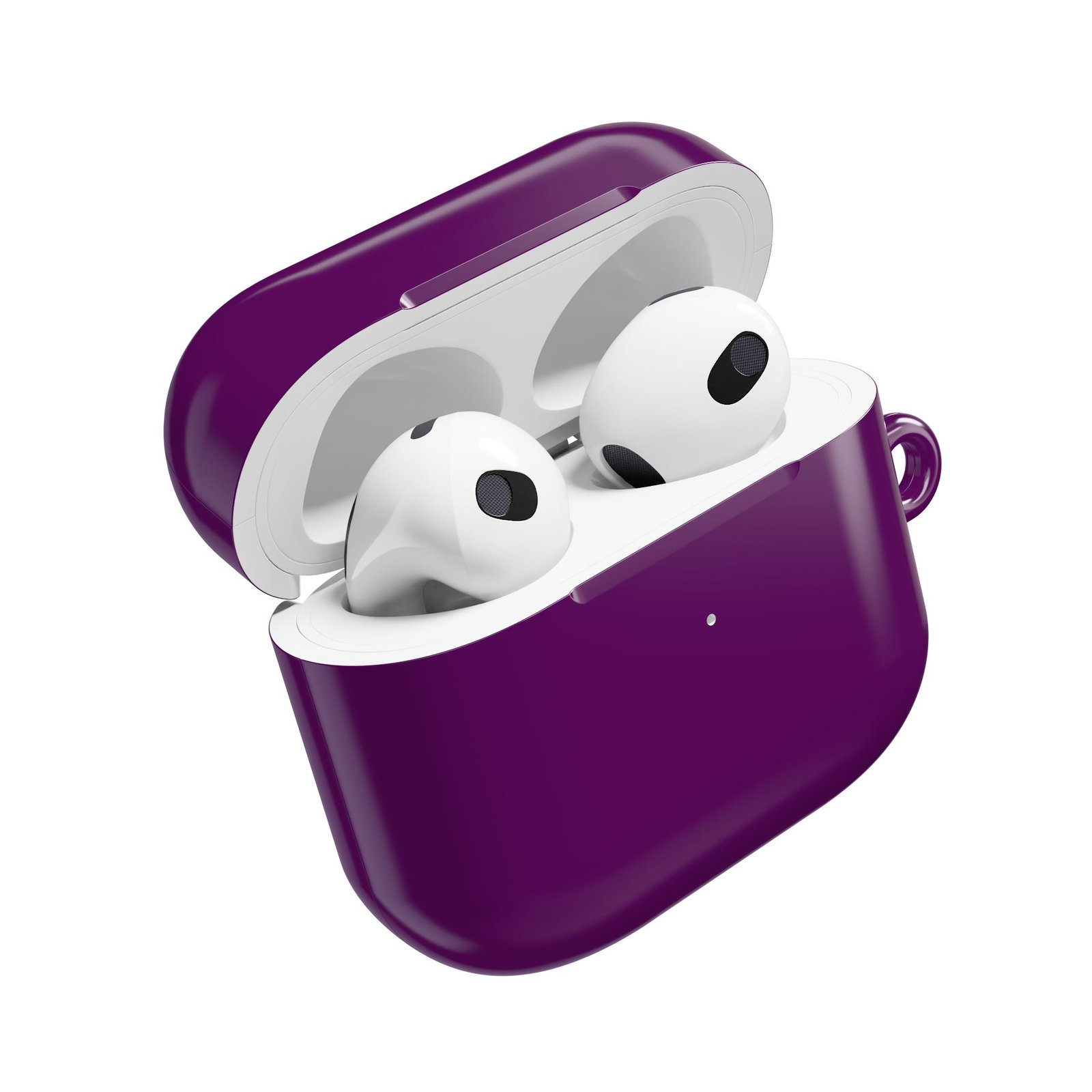 Stylish Purple AirPod Cases, Trendy AirPod Accessory, Durable Earbud Cover for Protection - Image 3