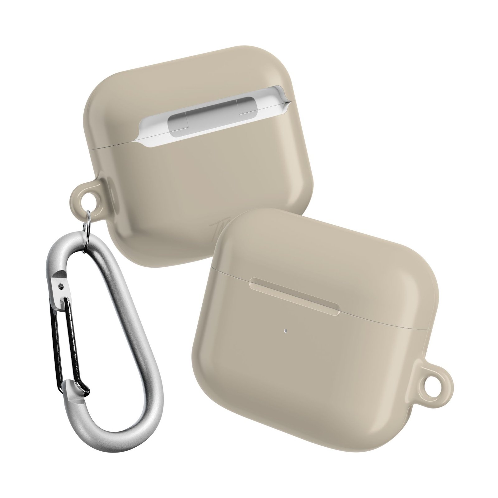 Stylish Grey AirPod Case, Trendy Wireless Earbud Cover, Protective Tech Case - Image 4