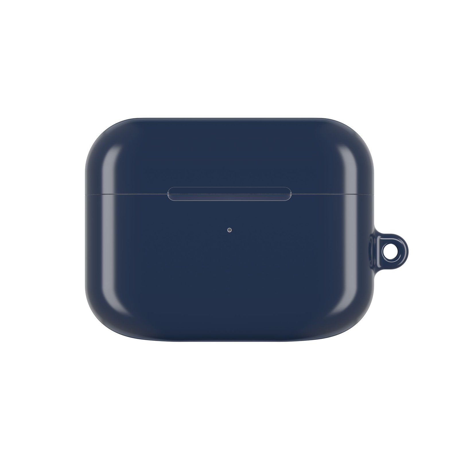 Stylish Navy Blue AirPod Case, Trendy Accessories, Perfect Earbud Holder, Tech Decor for Protection