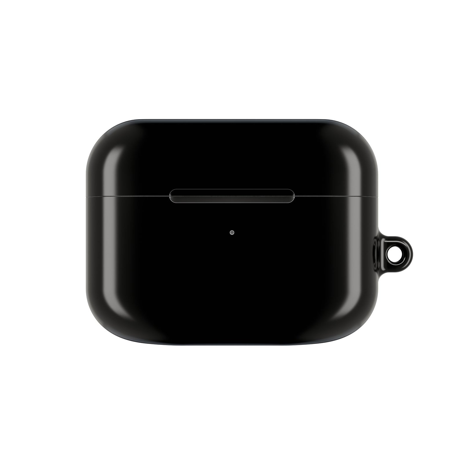 Stylish Black AirPod Case for Protection, Unique Earbud Accessories, Black AirPods Case