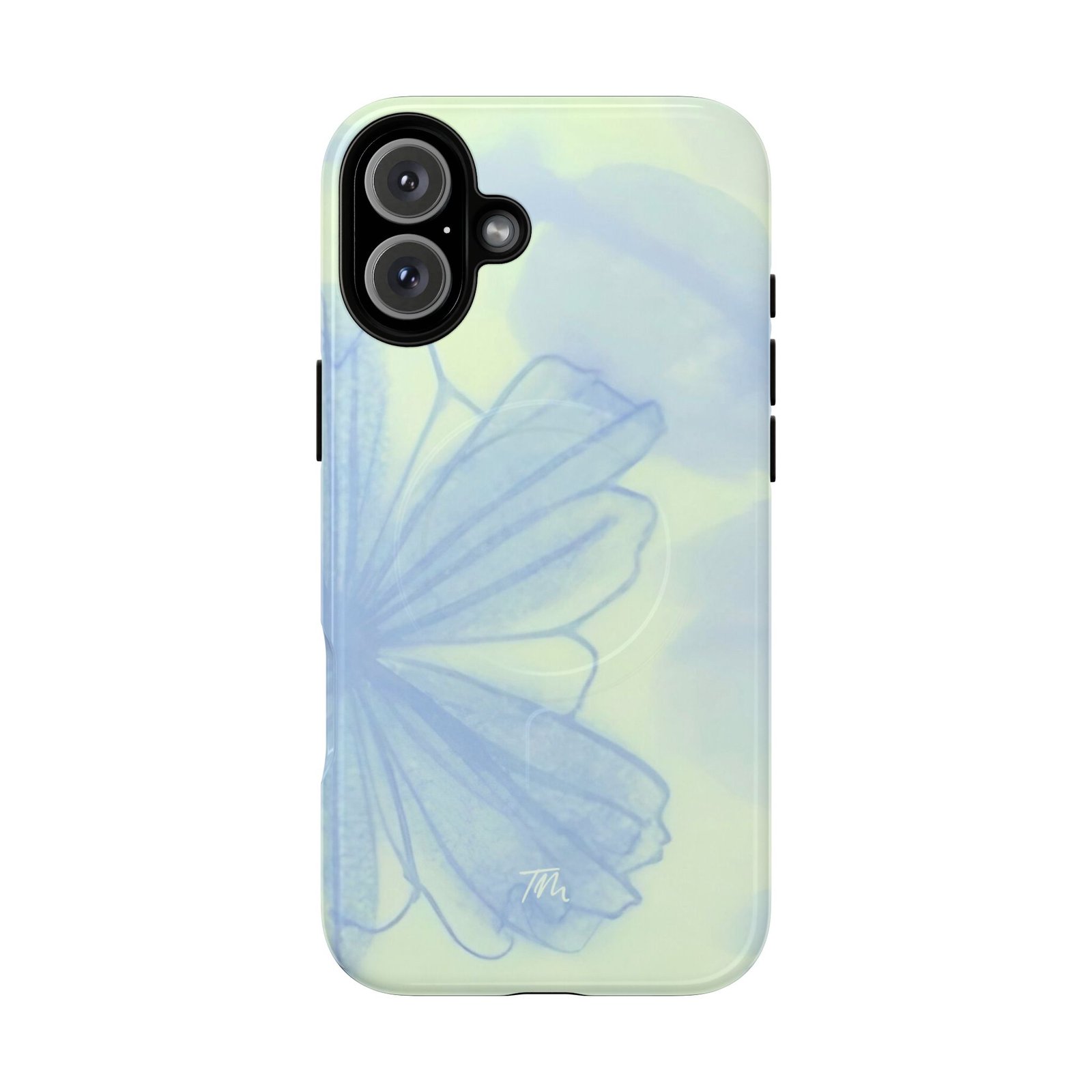 MagSafe® Compatible Green Floral Tough Phone Case, Durable and Stylish Phone Protection - Image 11