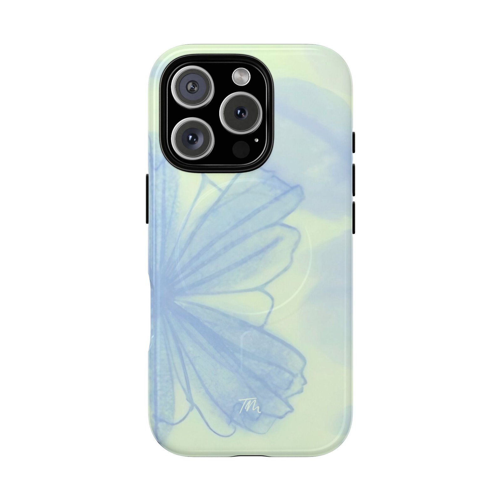 MagSafe® Compatible Green Floral Tough Phone Case, Durable and Stylish Phone Protection - Image 8