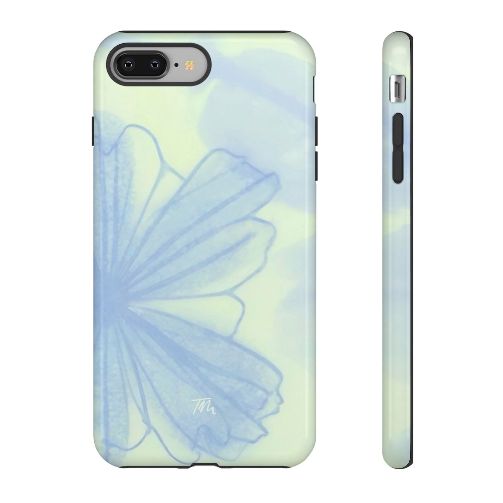 Floral Tough Phone Case, Durable iPhone Cover for Protection - Image 2