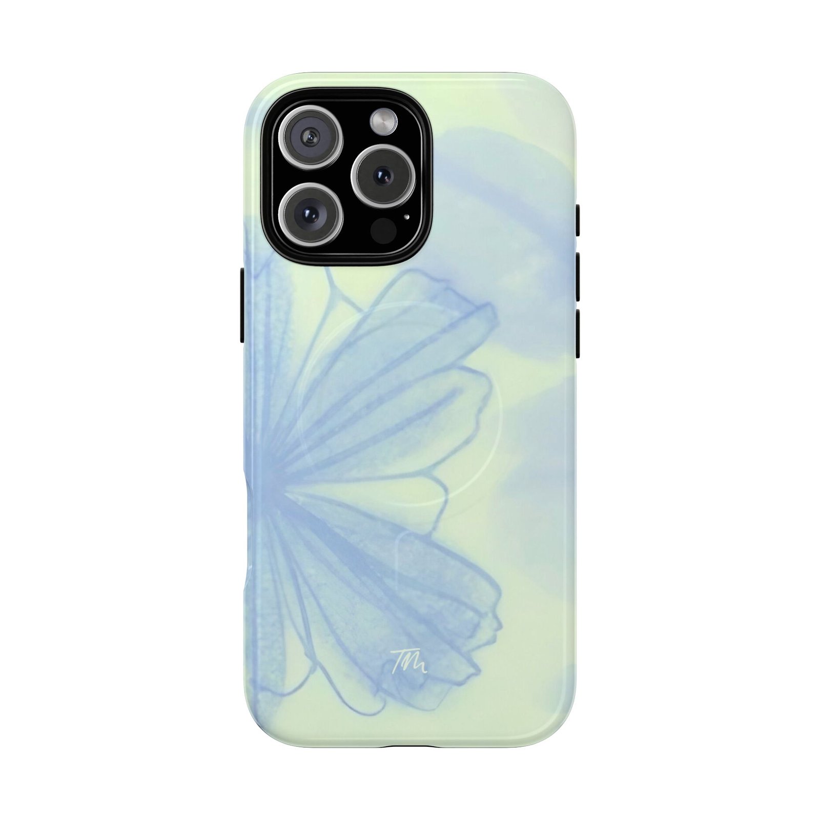 MagSafe® Compatible Green Floral Tough Phone Case, Durable and Stylish Phone Protection - Image 9