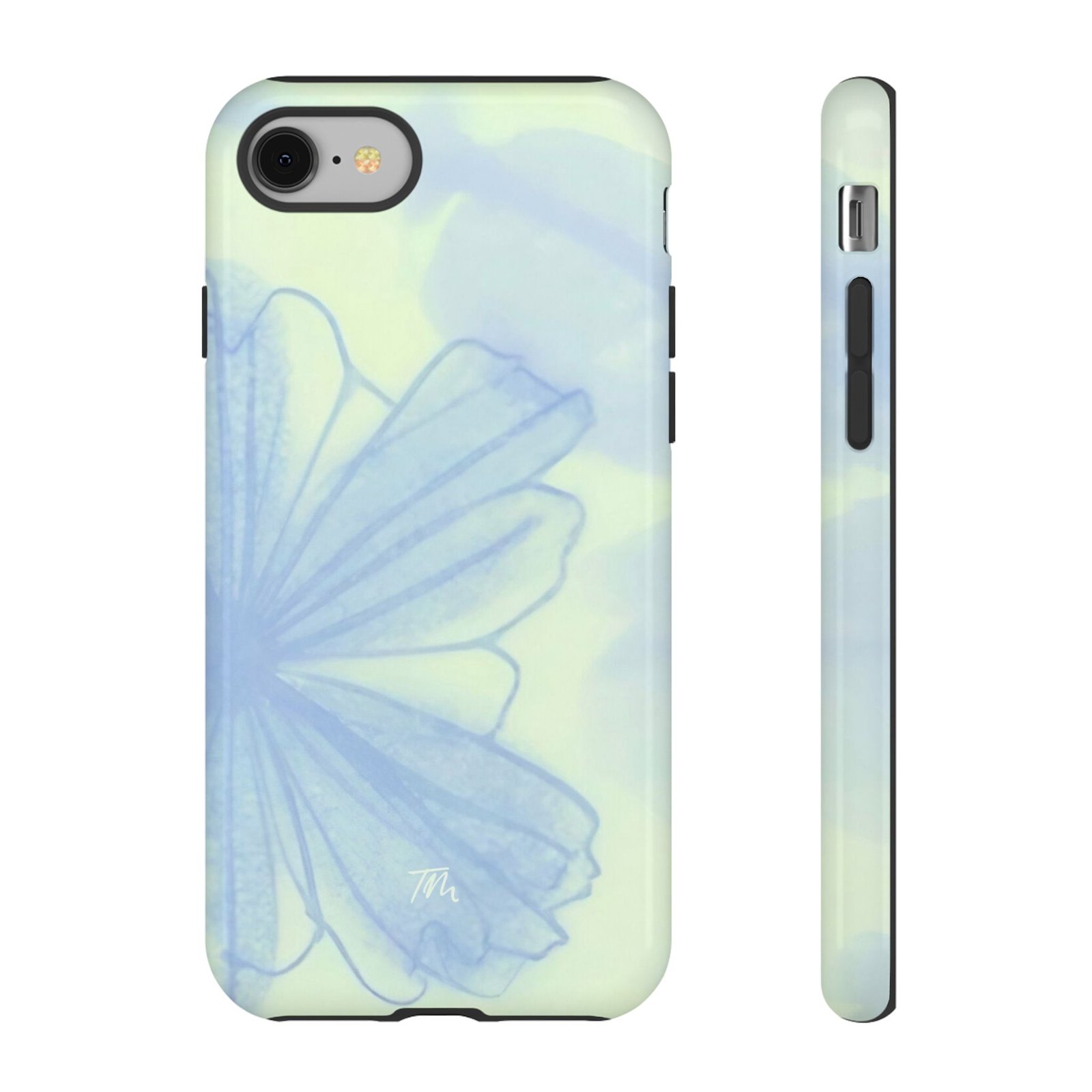 Floral Tough Phone Case, Durable iPhone Cover for Protection