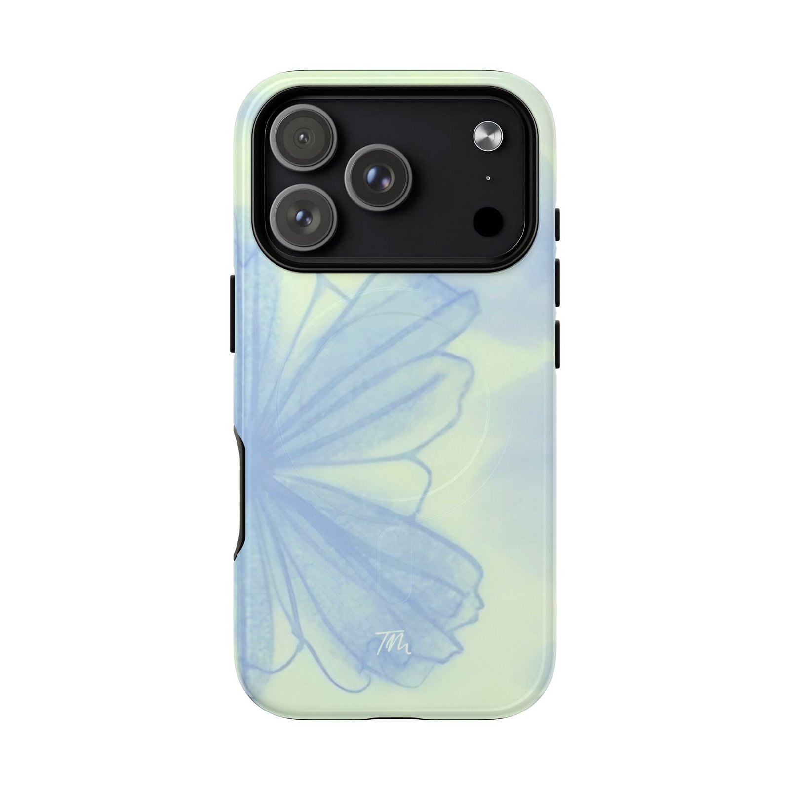 MagSafe® Compatible Green Floral Tough Phone Case, Durable and Stylish Phone Protection - Image 14