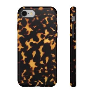 Tough Chic Tortoiseshell Pattern Case,  Stylish & Durable Phone Case